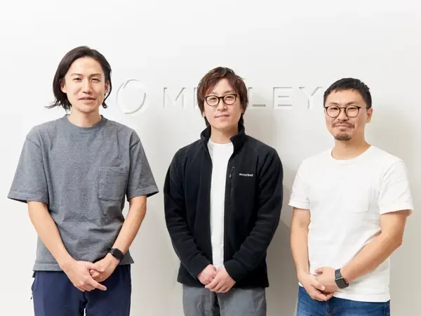 インタビューに参加した中畑さん、田中さん、宍戸さん
